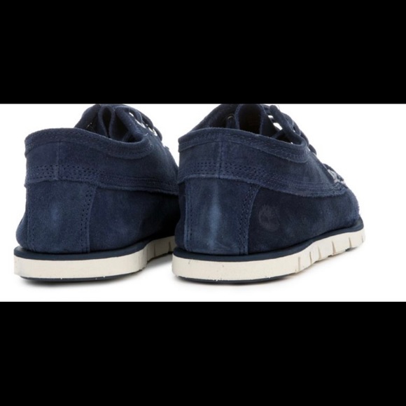 TIMBERLANDTidelands Ranger Moc Navy Boot NavyMen – Blue NEW - Picture 4 of 6